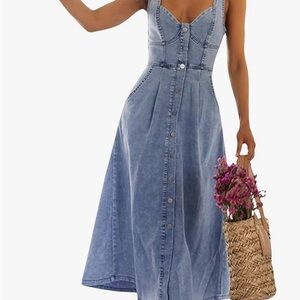 Denim Blue Women's Dress
